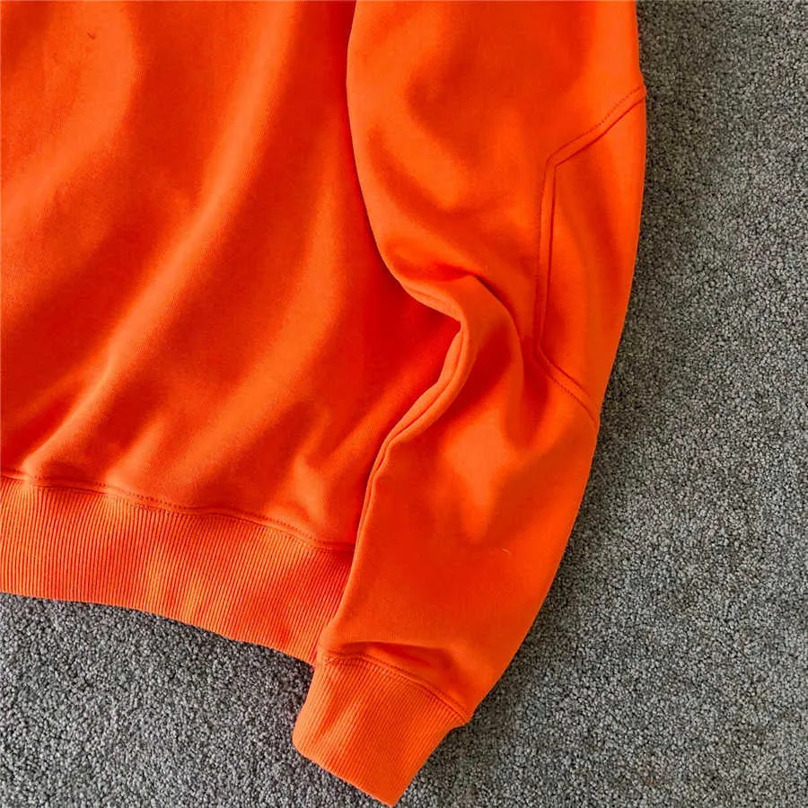 ORANGE Adererror Vader sweatshirts 2020 Oversize invasor series Adererror Hoodies Versão de alta qualidade Ader Hoodies X0602