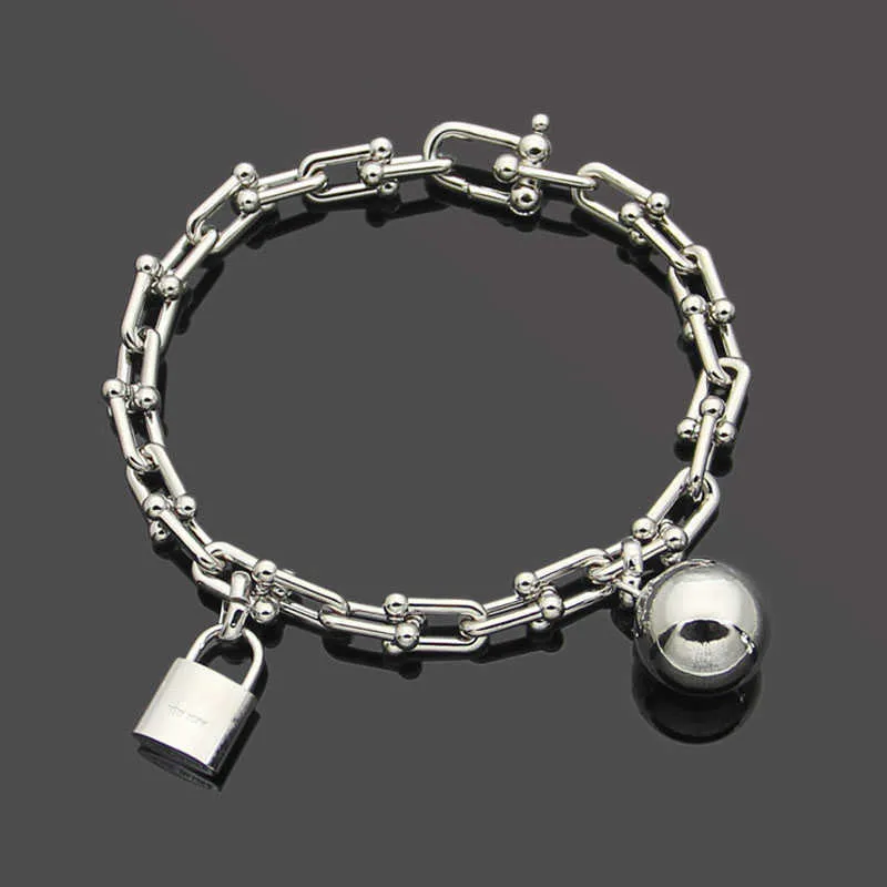 Japón Corea del Sur para hombres mujeres pulsera de acero inoxidable joyería de lujo pulsera de regalo de oro rosa entera punk clásico 2106094390887