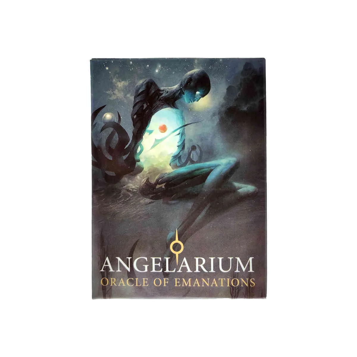 Angelarium Oracle Of Emanations Tarot Cards PDF Guidebook Deck Divination Entertainment Partys Juego de mesa 33 hojas/caja