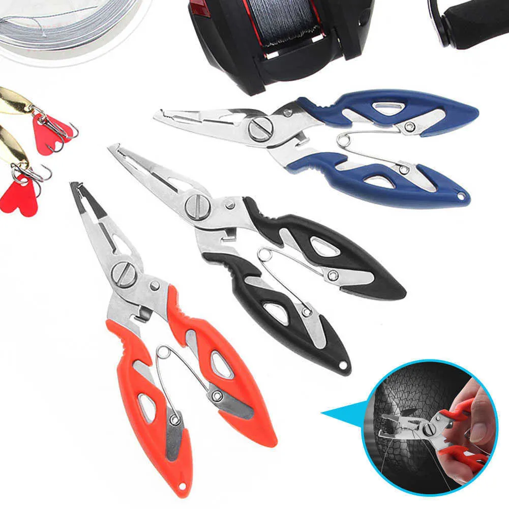 Outdoor Fishing Plier Scissor Braid Line Lure Cutter Hook Remover Fishing Tackle Tool Cutting Fish Tongs Multifunction Scissors