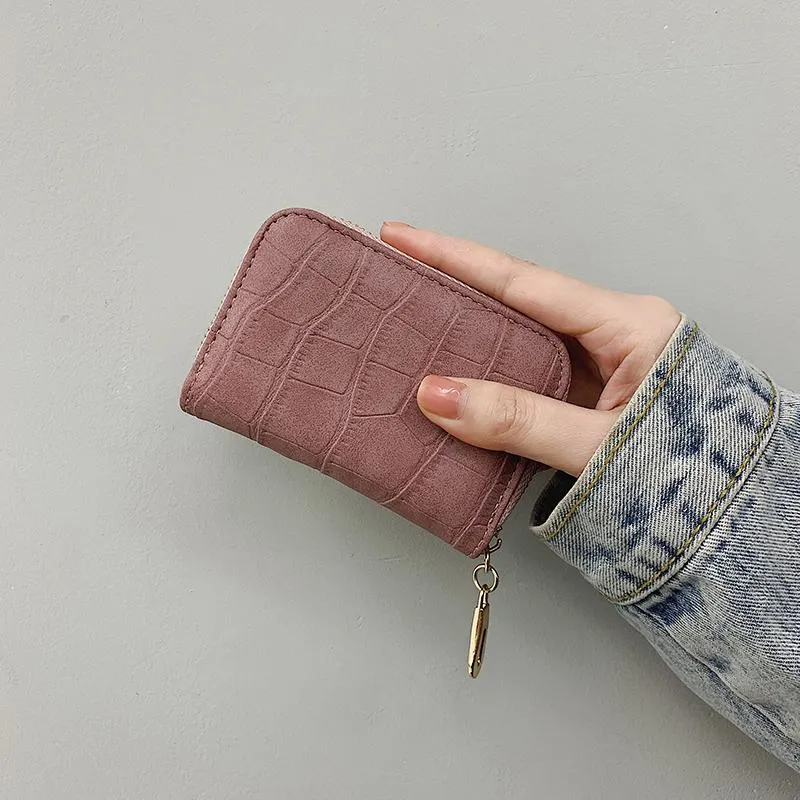Card Holders Fashion 2021 Spring And Autumn Passport Cover Pu Leather Stone Style Travel Id Wallet For Woman Purse2908