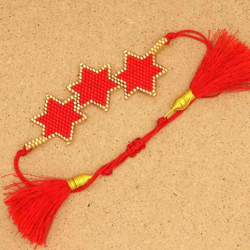 Zhongvi Zomer Strand Turkse Eye Armbanden Handgemaakte Geweven Pulsa 2021 Miyuki Seed Beads Armband voor Vrouwen Sieraden Vrienden Gift