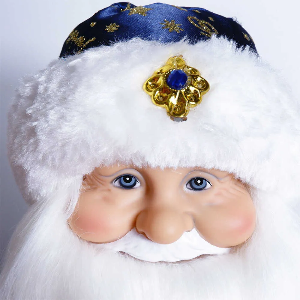 35cm 50cm Noel Baba Kar Maiden Şeker Kovası Depolama Çantası Bebek Noel Dekorasyon Figürleri Hediyeler Yıl 2022 Süsler Dekor 211026104425