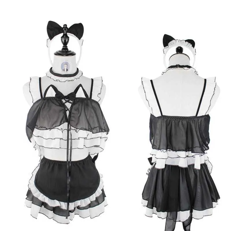 يابانية مثير امرأة زي cat cosplay lolita lingerie kawaii لطيف ساحة الخادمة الزي للنساء الفتيات متجرد ملابس الرقص y4647655