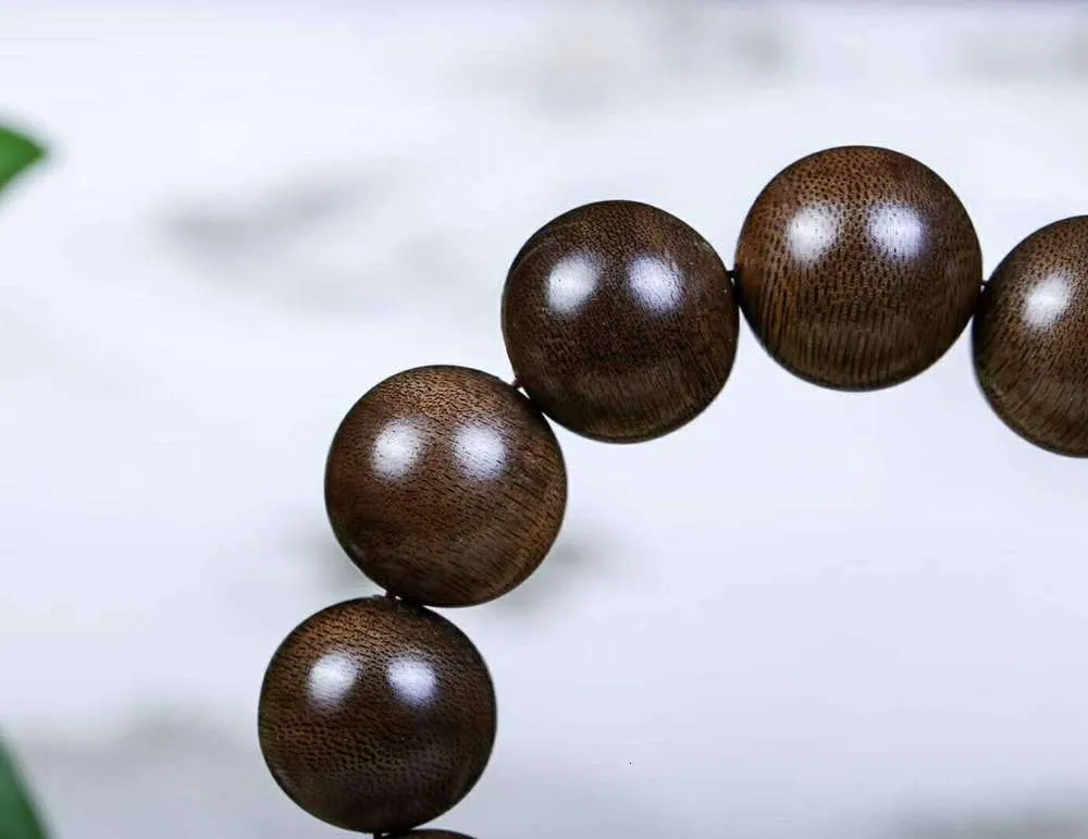 Link Kalimantan 16 18 20 mm Buddhist beads agarwood Bracelet8503402