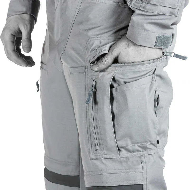 전술 바지 군사 미 육군화물 작업복 전투 유니폼 야외 Airsoft 페인트 볼 위장 무릎 패드 바지 210715