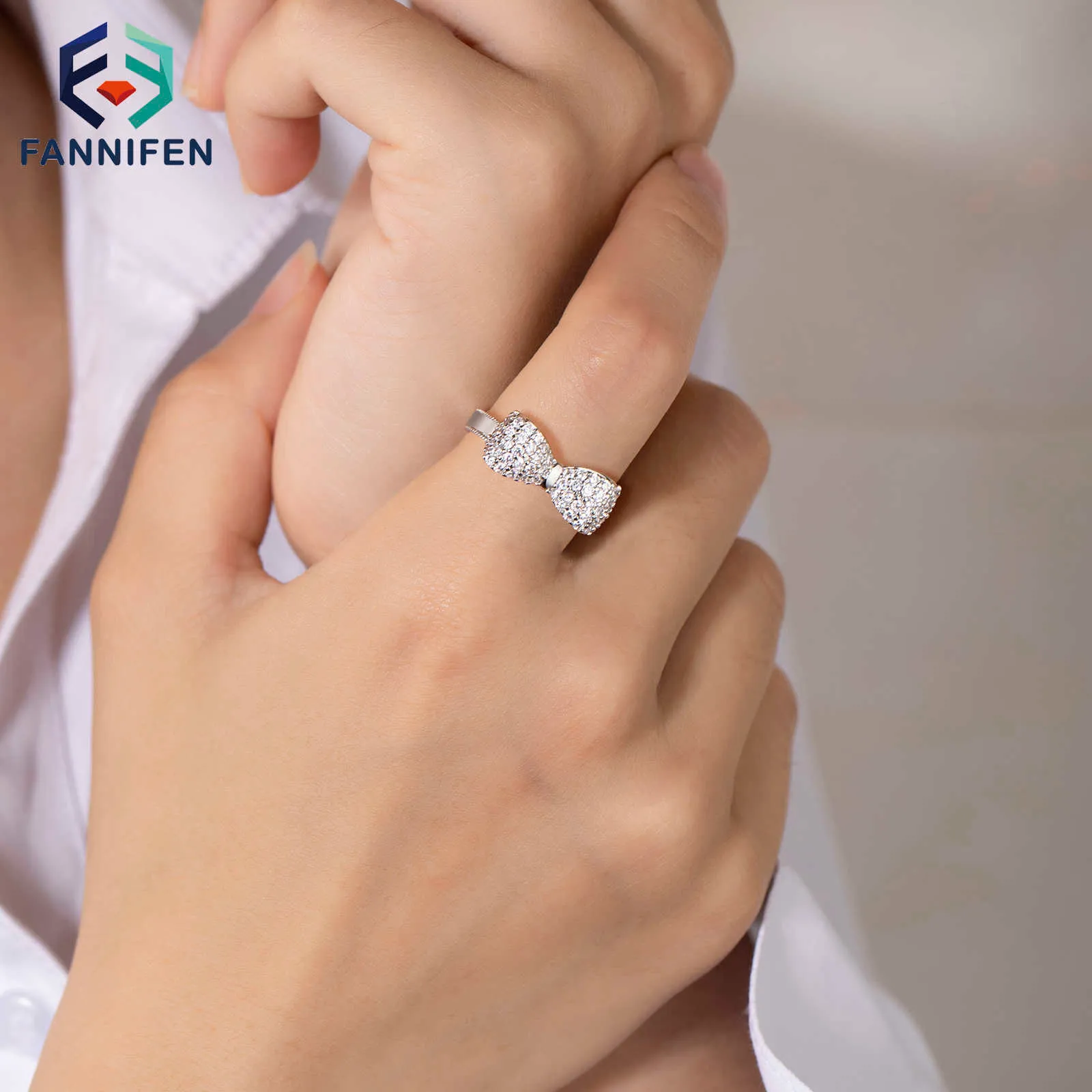 Ensemble d'arc réglable en acier inoxydable 2021 tendance avec diamants Anneaux d'anniversaire de mariage pour femmes de la mode coréenne exquise cadeaux x0715