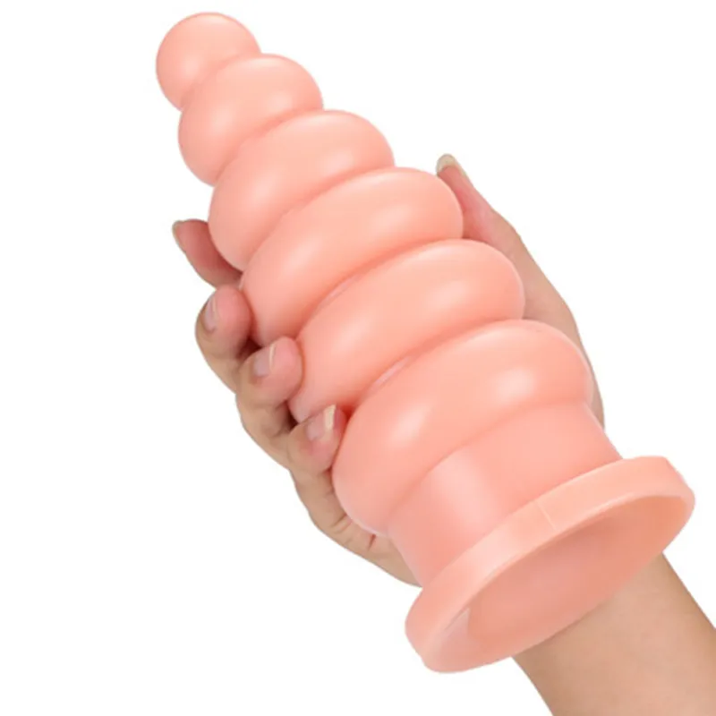 New ! Huge Anal Dildo Fist Strap On Big Butt Plug Pull Bead sexy Toys For Women Men Masturbators Prostate Massage