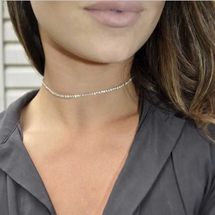 15 stil enkel pärla pärla kedja choker halsband kristall blad tofs halsband för kvinnor mode sex smycken prom accessoarer q06057731687