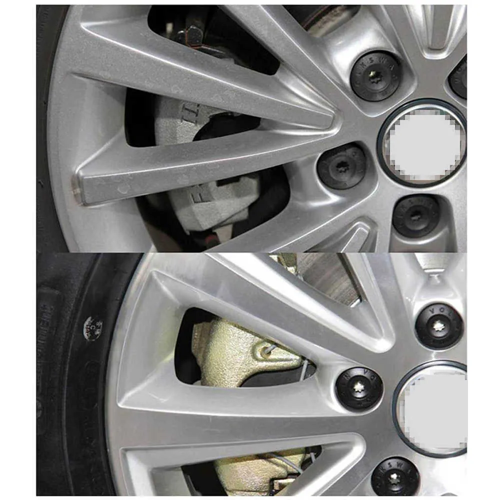 Nya 20st bilhjul nav mutter bult 17mm auto däckskruvar för golf mk4 yttre skyddstillbehör bilmodifiering