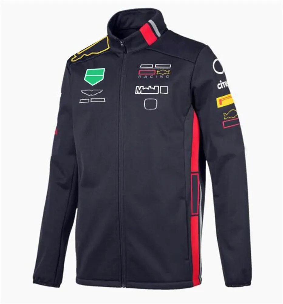 Maglione da auto stile giacca F1 Team commemorativo Abbigliamento sportivo taglie forti Tuta da corsa di Formula 1 Personalizza328n