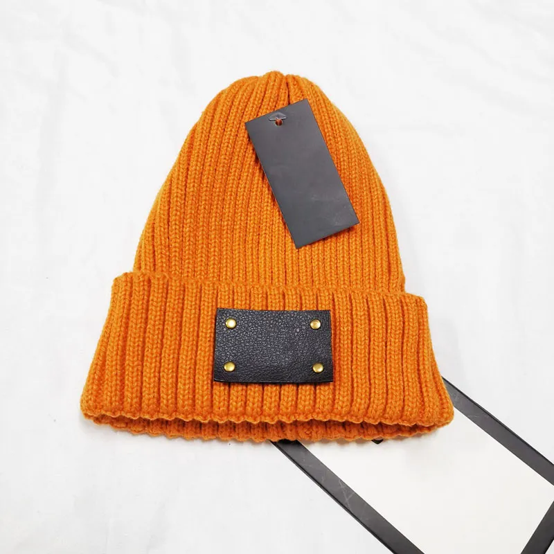 Vente chaude hiver designer beanie hommes femmes loisirs tricot bonnets patchwork tête couvre-chef amoureux de plein air mode chapeaux de coton tricotés