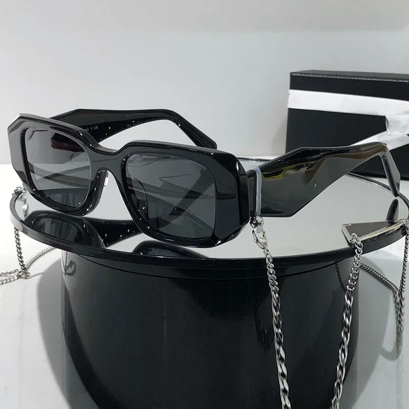 Официальные новые женские солнцезащитные очки P для дома PR 17WS, дизайнерские очки, женский сценический стиль, высокое качество, модные вогнуто-выпуклые трехмерные199Z