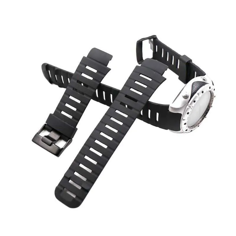 Soft Guma Zegarek Metalowy pasek na nadgarstek do Suunto X-Lander Smart Watch Akcesoria H09153182