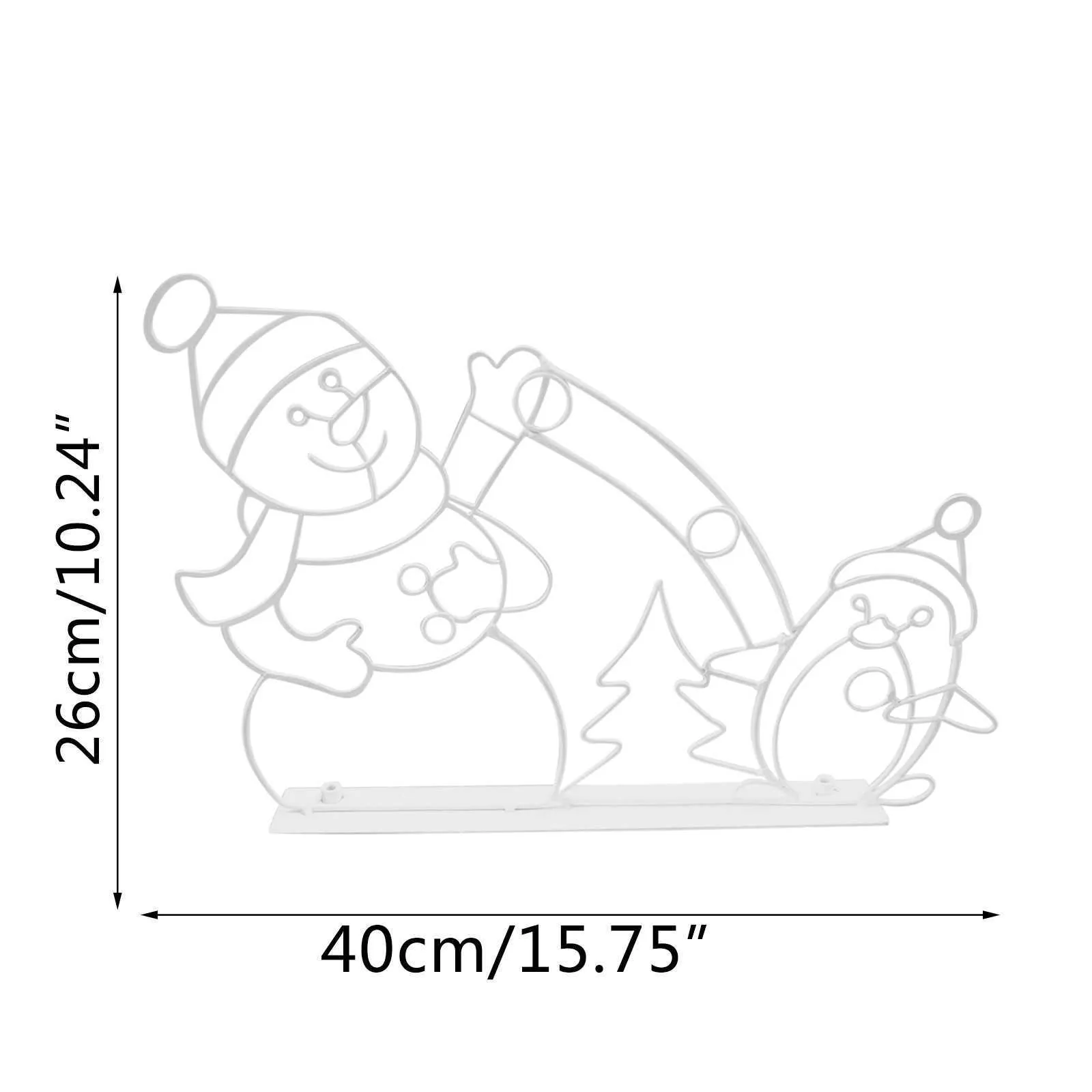 Eğlenceli Animasyonlu Kartopu Dövüşü Aktif Işık Dize Çerçeve Dekor Tatil Partisi Noel Açık Bahçe Kar Parlayan Dekoratif Burcu H1020