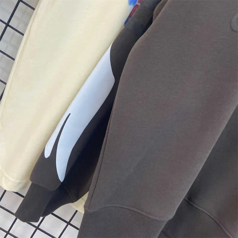 Sweats à capuche pour hommes 2022 New Vintage Pull imprimé manteau tendance hip hop lâche