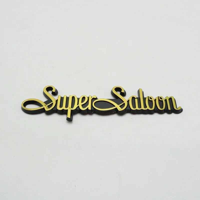 Crown 1979-1983 için Super Saloon Emblem Araba Yan Çamurluk Rozeti Logo Çıkartma Çıkartma Nameplatı 7359911