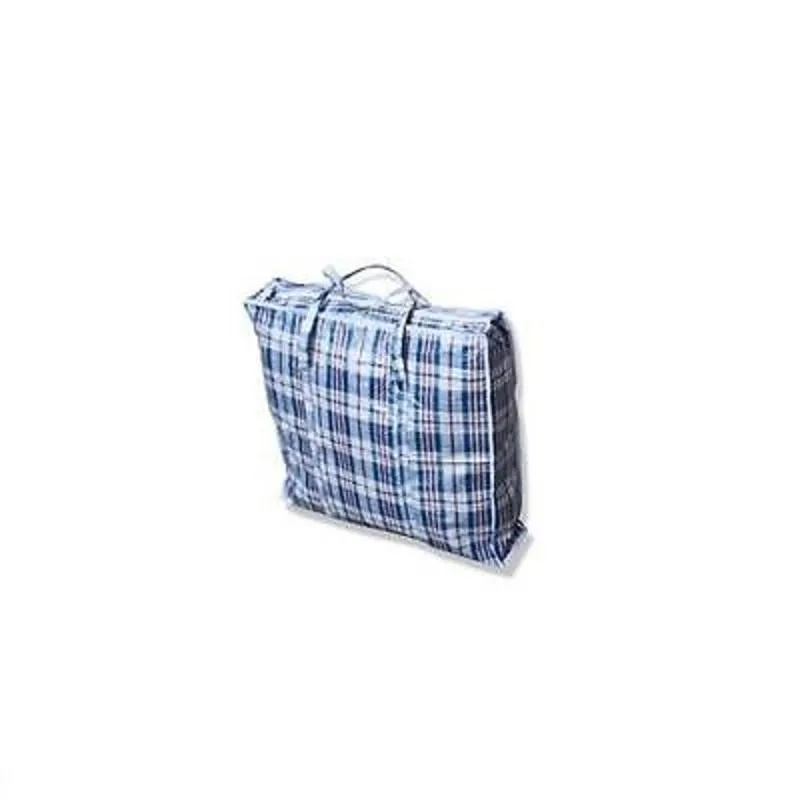 Storage Bags Jumbo Small Laundry Zipped Reusable Large Strong Shopping Bag Random Color348n