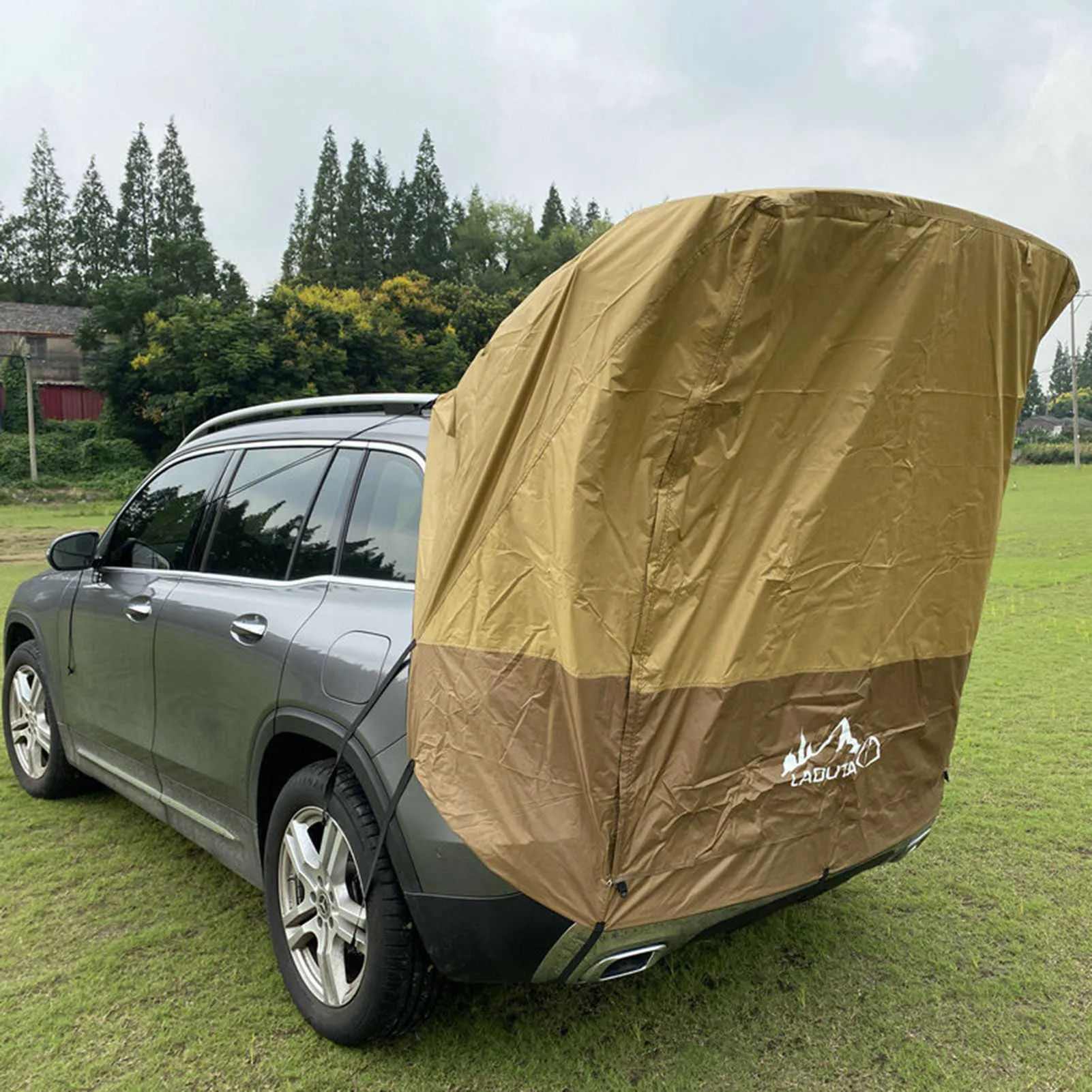 Tente de coffre de voiture portable, pare-soleil résistant à la pluie pour divers modèles de SUV, conduite autonome, Barbecue Y0706