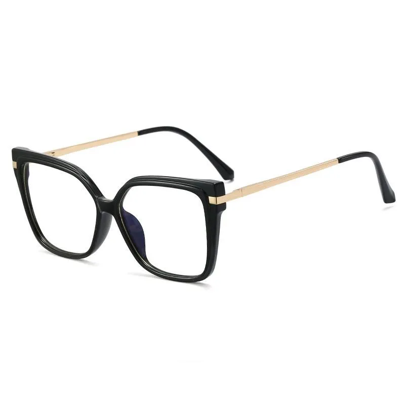 サングラスレディースファッションブルーライトグラス2022キャットアイデザイナーレディースフレキシブル光学眼鏡フレームUV400227X