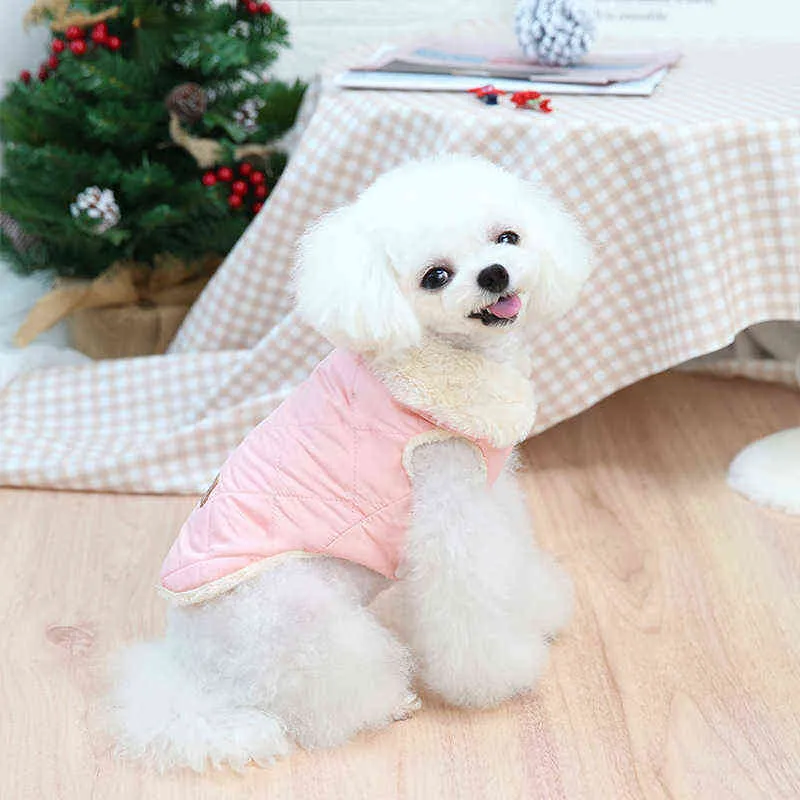 ペット服の子犬服小さいサイズの犬コットンパッドジャケット小規模と中サイズの犬の服犬衣装チワワ服2113862005