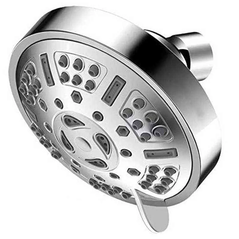 高圧固定シャワーヘッドアップグレード9機能調整可能なバスルームシャワーヘッド多機能ウォールマウント固定シャワーHEA H1209