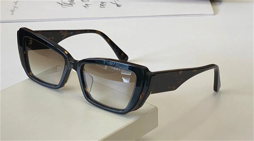 Säljer modedesign Kvinnor Solglasögon 4382 Cat Eye Frame Unik personlighet Enkel stil Summer utomhus UV400 Skyddsglas250s