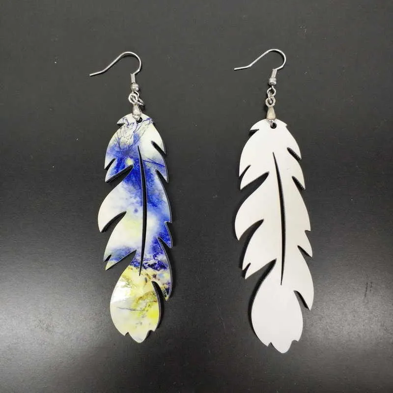 DIY Sublimation Blanks Earrings Designer Earrings Party Gifts DIY Valentines Day Gifts For Women 14 Style w-00566