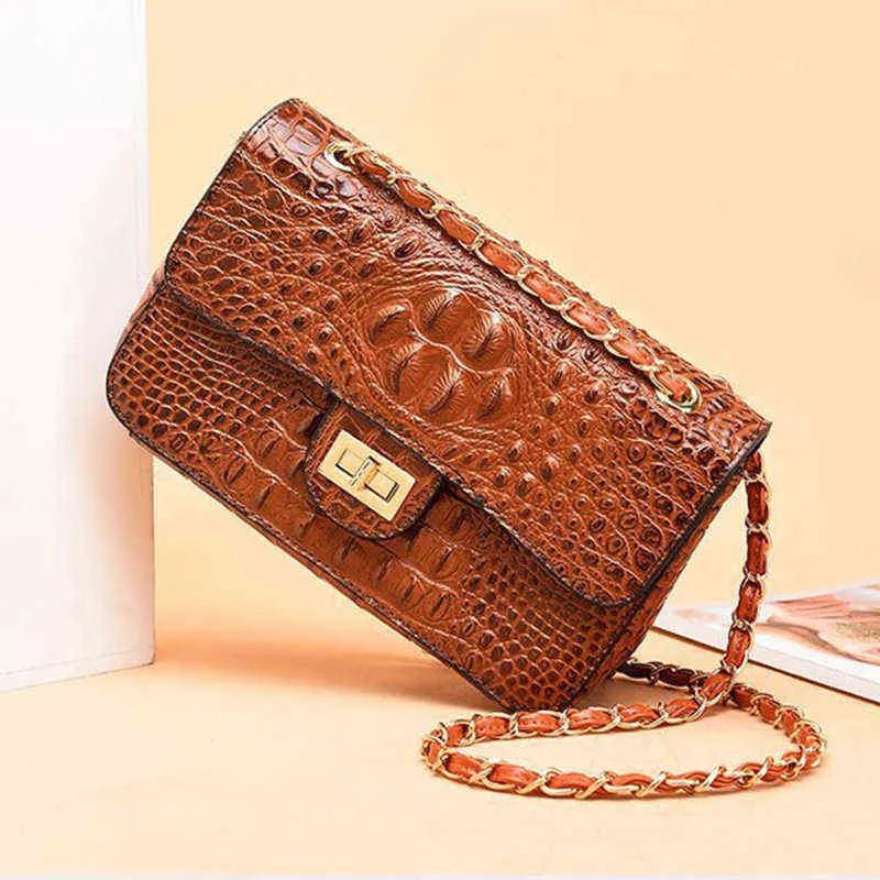 Torby na zakupy Luksusowa Marka Kobiety Designer Ramię Moda Snakeskin Skórzana Torebka Crossbody Dla 2022 Nowa torebka 220304