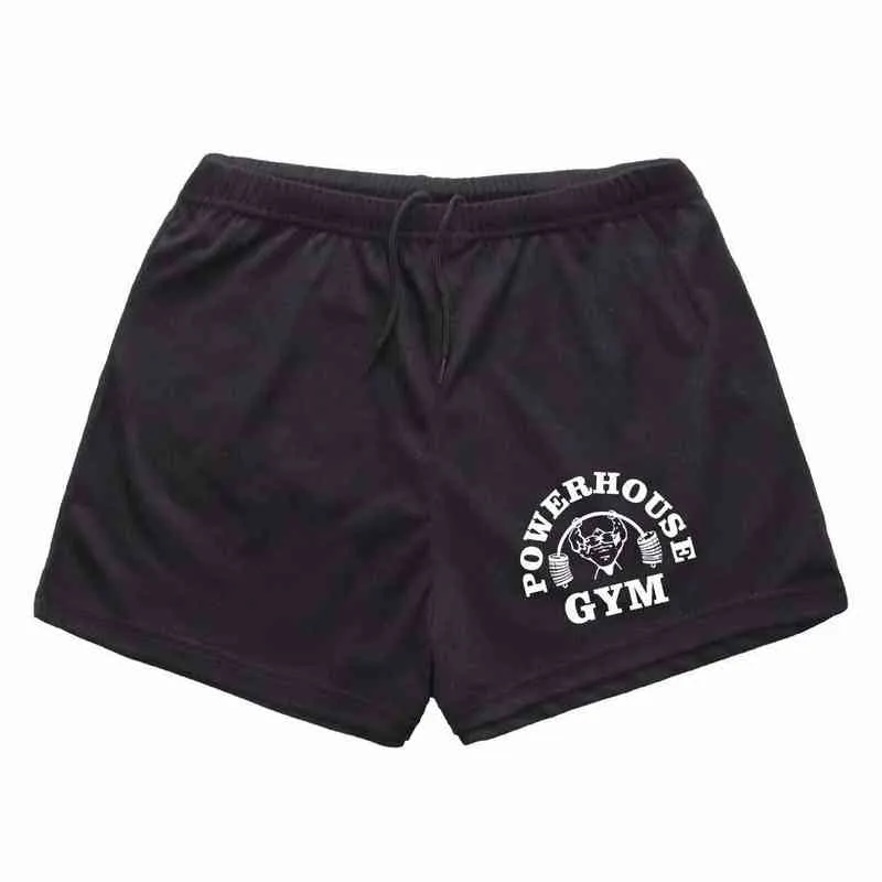 Snabbtorkande Shorts Män Solid Sportkläder Fitness Bodybuilding Kort Byxor Sport Homme Gym Utbildning Strand Shorts G1209