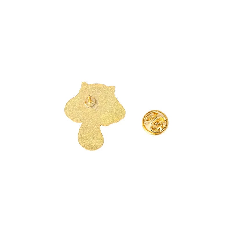 / plantes série champignon modèle broches dessin animé chat alliage sac chapeau badge unisexe sac à dos vêtements peinture épinglette bijoux A313j