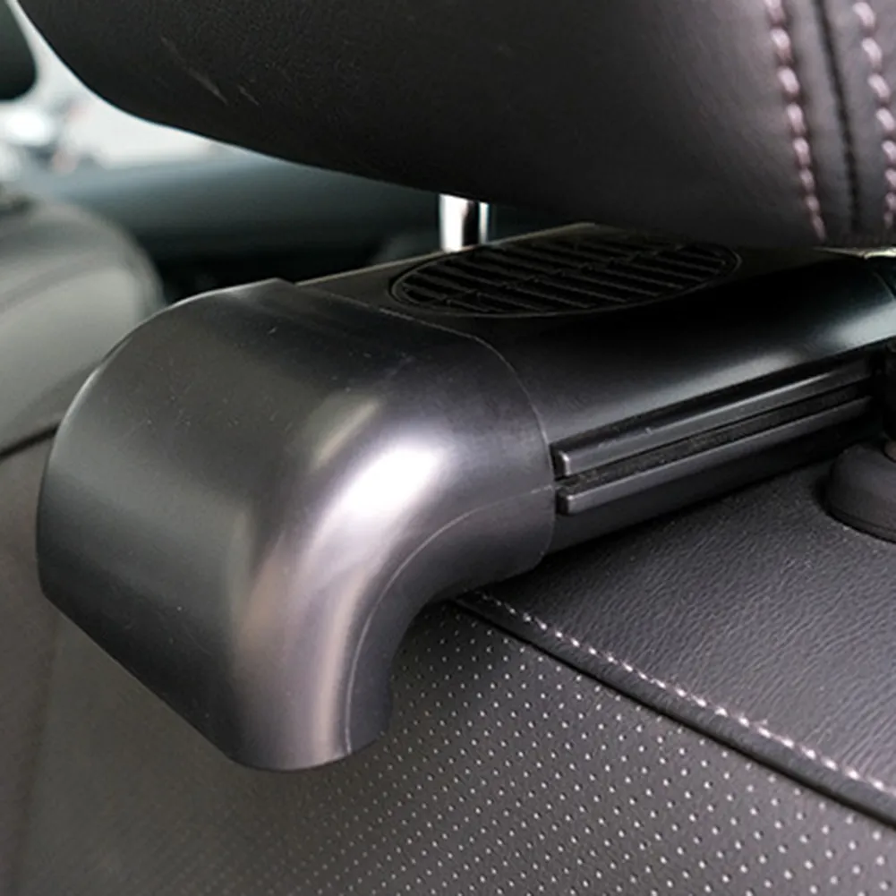 USB Araba Fanı Sessiz Kablosuz Şarj Magnetik Soğutucu 3 Hızlı Ayarlanabilir Evrensel Araç Arka Koltuk Otomatik Soğutma Fan Aksesuarları