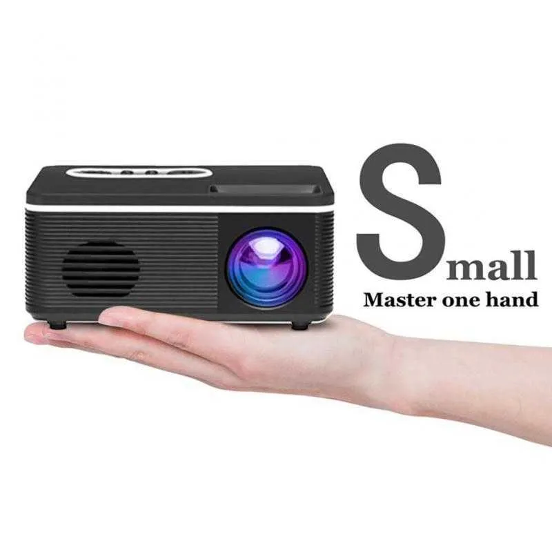 S361 Mini Full HD 1080P Proiettore domestico portatile 4K Wifi Cinema Videoproiettori cinema smartphone mobile 1000 lumen 2106095345217