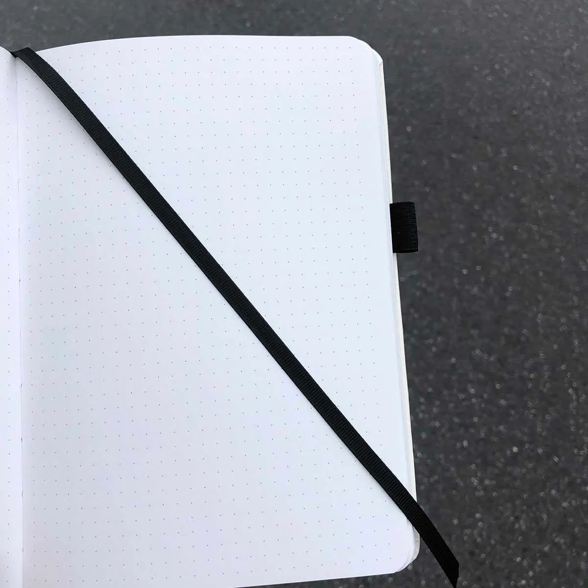 Buke Panda Bullet Planner Dot Siatka Notebook Czasopismo i rysunek SketCbook - PU Skóra, 160gmmm gruby papier 210611