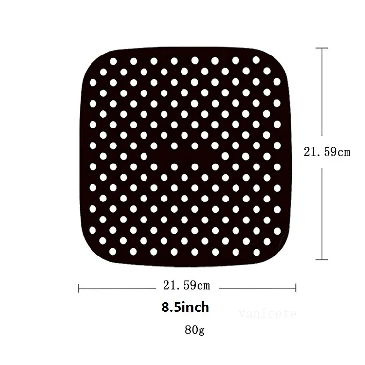 Airware Plats de cuisson Fournitures de cuisine Tampon en silicone pour friteuse à air Ustensiles de cuisson T2I53298