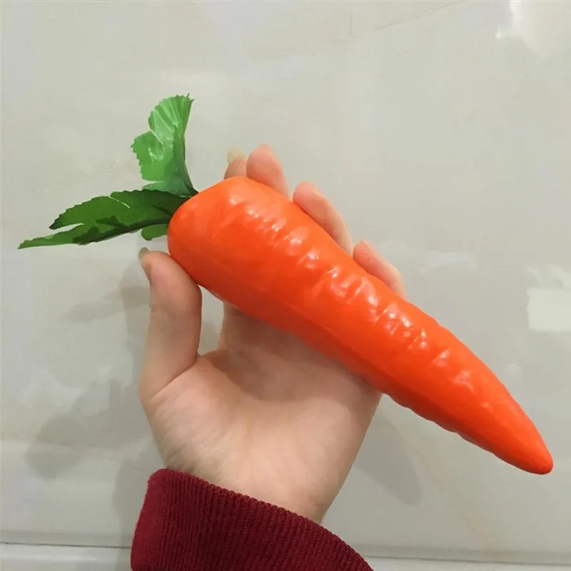 Моделирование моркови фрукты реалистичные поддельные овощи модель обустройство дома ремесленные украшения кухня реквизит для фотодекорации9135625