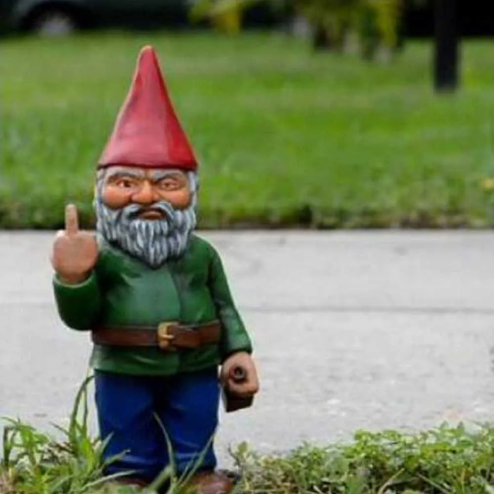 Hars Naughty Garden Knome Standbeeld Kerstverkleden Diy Decoratie Decor Decor Gift Decorations 2108043742019