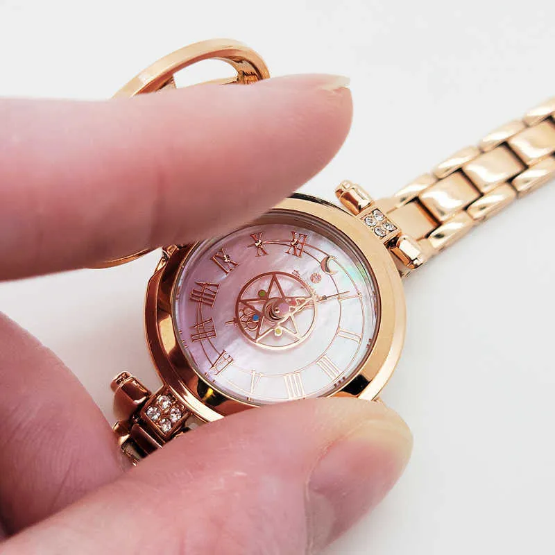 Reloj de pulsera Sailor Moon Crystal Stars, pulsera, joyería, disfraz 210616264P