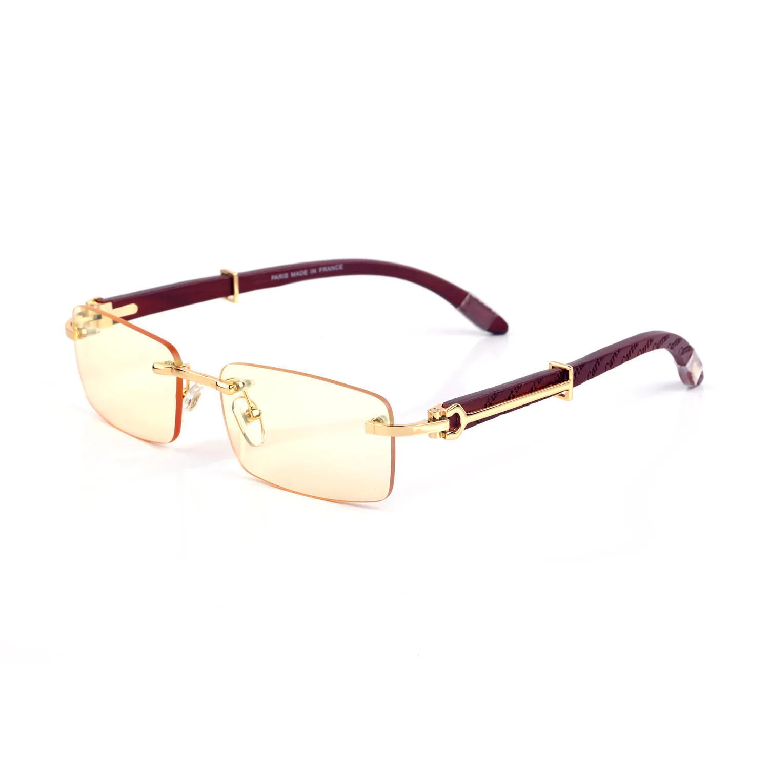 Nouveaux lunettes de soleil en bois en bambou hommes lunettes en bois féminine masculines sportives de buffle d'origine verres de corne oculos de sol masculino316l