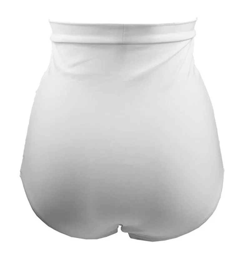 Plus storlek kvinnor vintage botten shorts damer push up höft ruched stretch brasilian badande kvinnlig hög midja lyft kort 210517