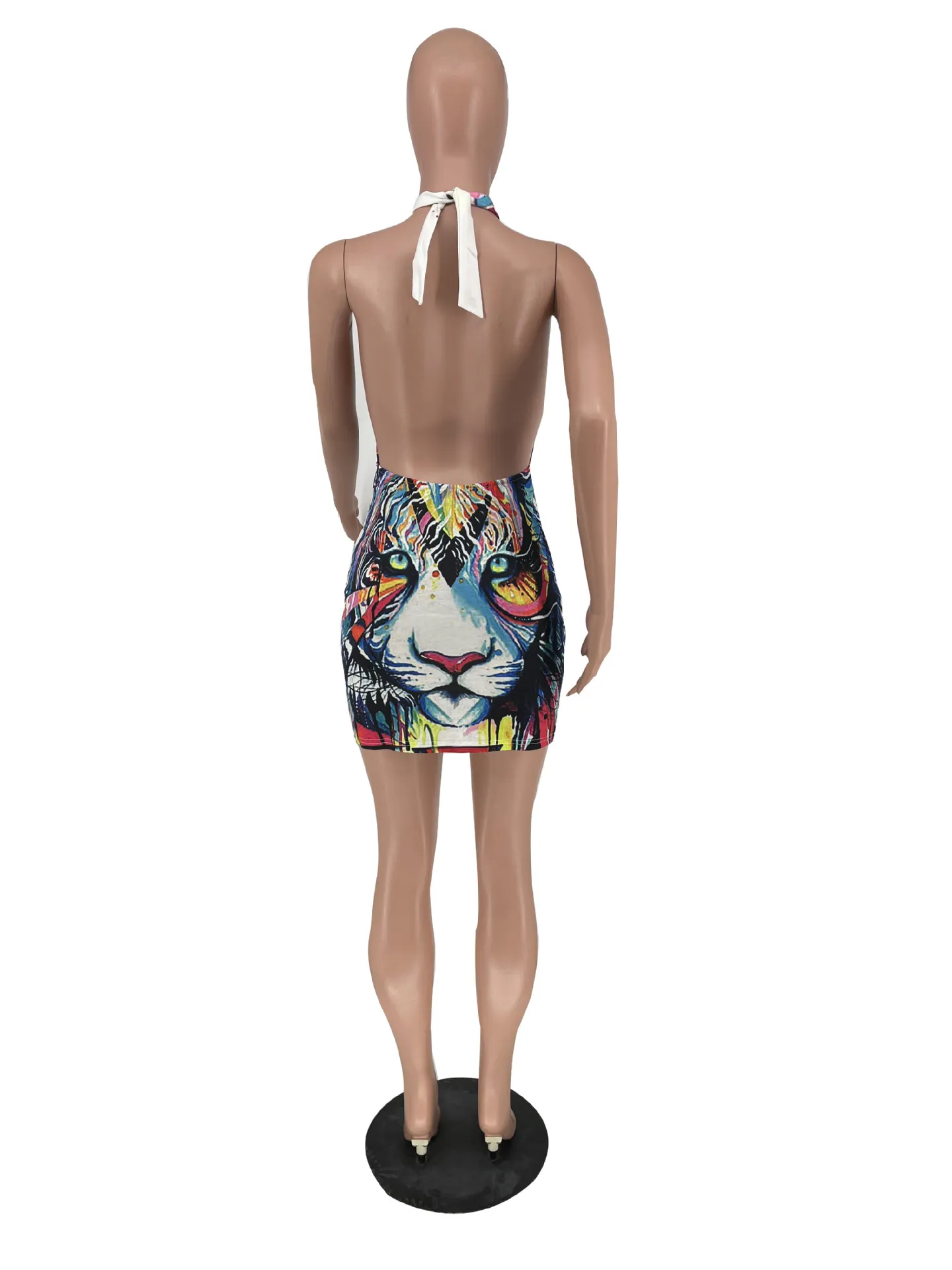 يوصي نمط المرأة المشاهير الأزياء السباغيتي حزام فساتين الصيف ضمادة عارية الذراعين حزب مثير اللباس بالجملة 210525