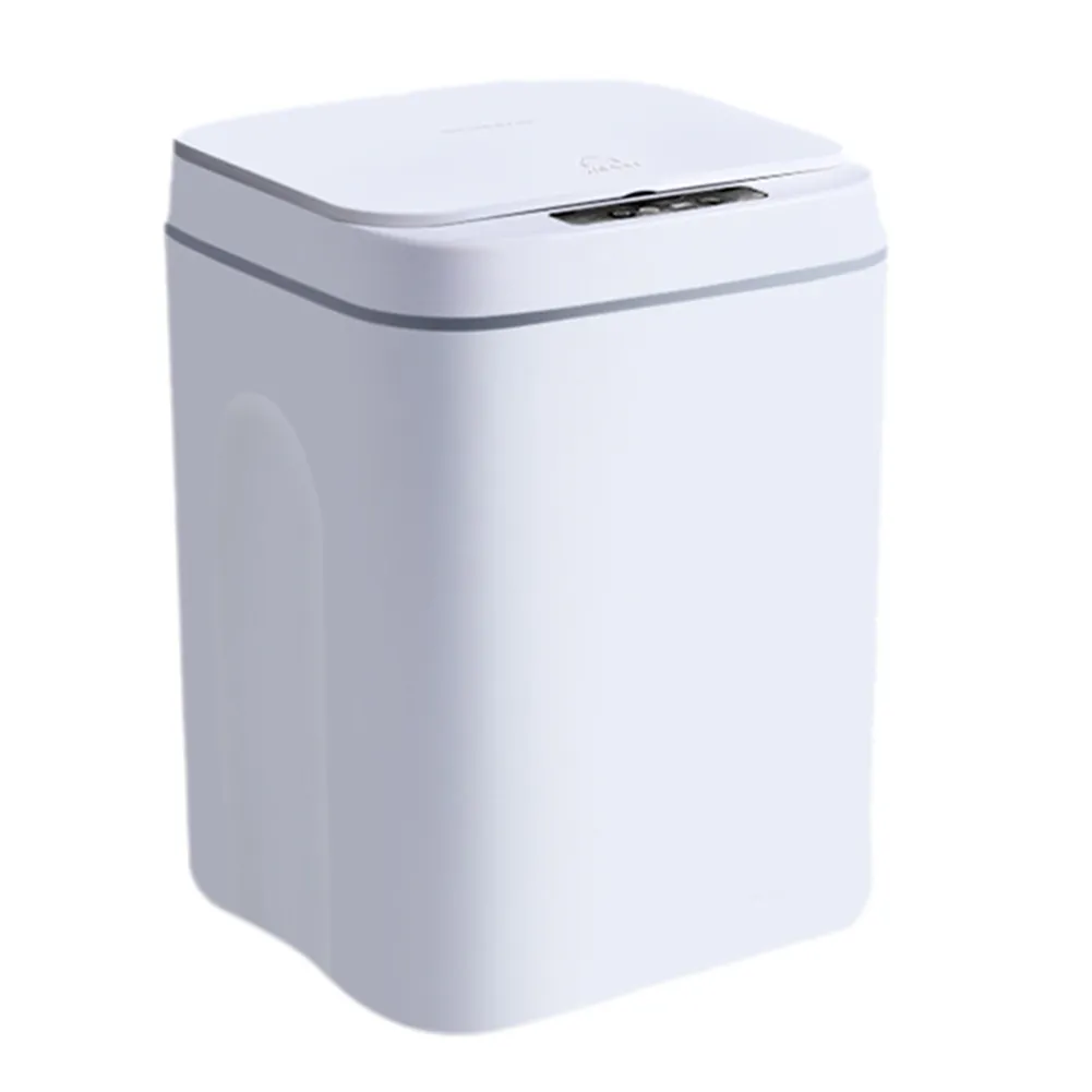 14L Intelligent Trash Can Automatic Smart Sensor Garbage DustBin Home Electric Surbish Waste Bin för Office Kitchen Badrum NEW2260299