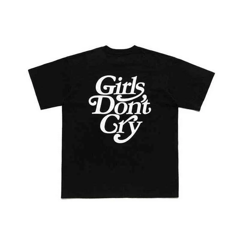 Mädchen Weinen Nicht Menschliches T-shirt Männer Frauen Baumwolle Beste Qualität Schwarz Weiß Brief Druck Casual T-shirts Tops T G1222
