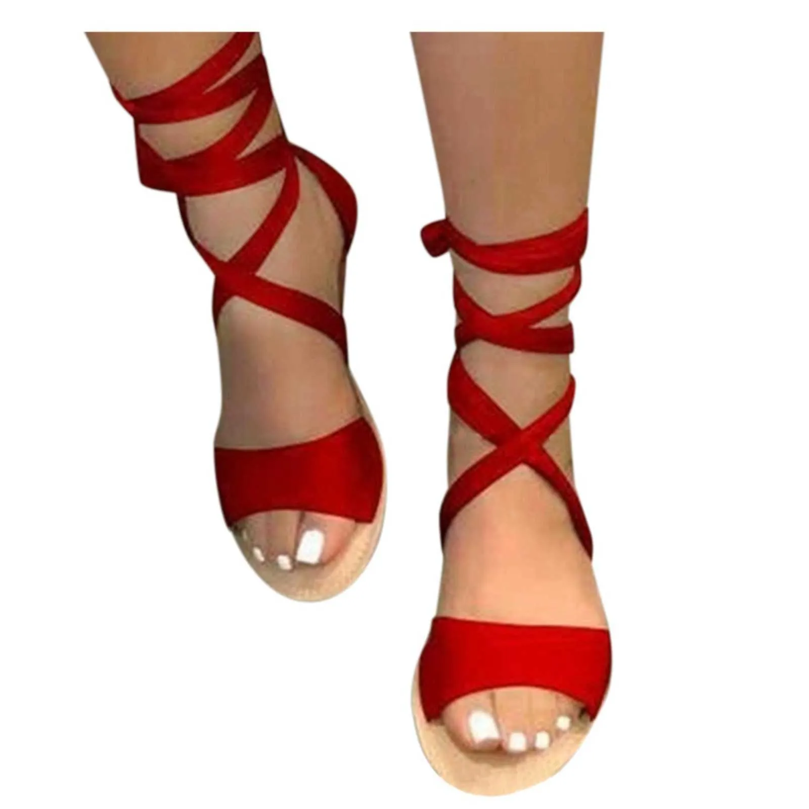 2021 New Women Gladiator Shoes Summer Sandals Buckle Strap Hollow Out Beach Cool Women's Ladies Flat Footwear Y0721