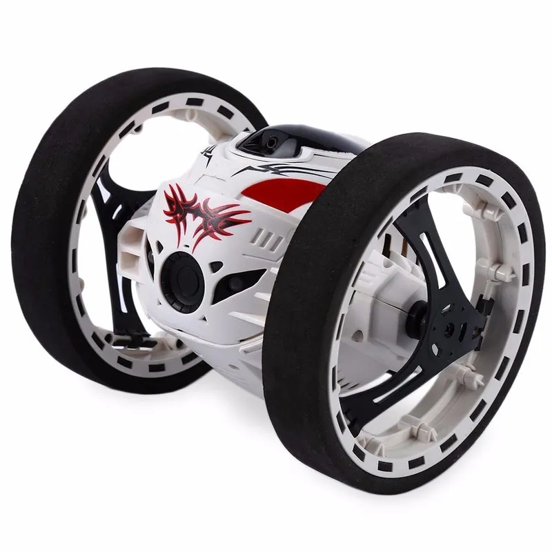 Upgrade-versie Jumping Bounce Car SJ88 RC S 4CH 2.4GHZ SUMO W FLEXIUKE Wielen Afstandsbediening Robot 220315