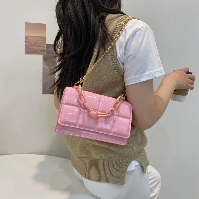 Högkvalitativ handväskor Tote Purses Women Designer Bags Fashion Men Small Duffle Shoulder Chain Crossbody Bag Famous241s
