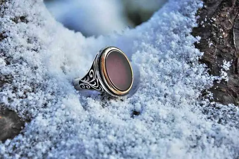 925 Sterling zilveren ring voor mannen agaat steen, sieraden mode vintage cadeau onyx aqeq heren ringen alle maat 211217