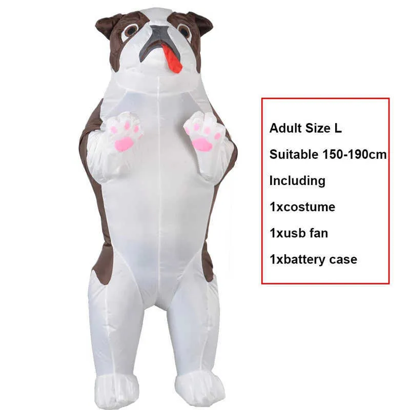 Nowy Design Dorosłych Nadmuchiwane Dinozaur Kostium Kid Alien Sumo Bear Halloween Boże Narodzenie Party Cosplay Costumes Blow Up Dresses Q0910