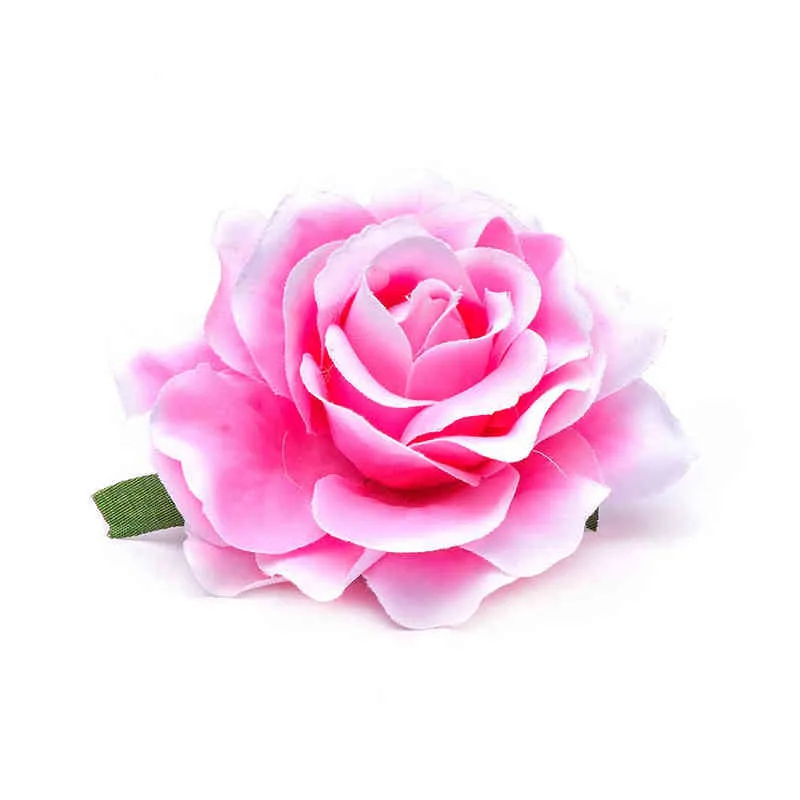 Cadeaux pour femmes 20 pièces 10 cm Rose têtes de fleurs artificielles en soie pour anniversaire maison décoration de mariage bricolage couronne artisanat fausse tête de fleurs de Rose