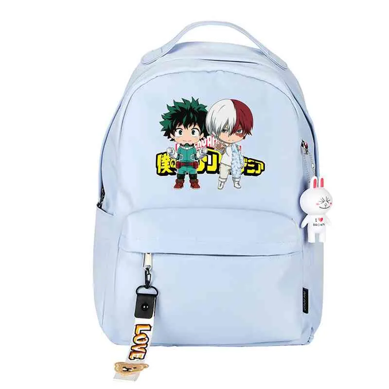 My Hero Academia Backpack Deku Bag Cosplay MHA Bookbag For Boys Girls